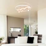 LED-plafondlamp Ronda silicone/ijzer - 3 lichtbronnen