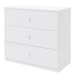 Commode Babydreams Blanc - Bois manufacturé - 81 x 81 x 41 cm