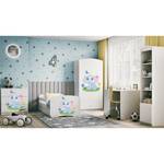 Kommode Babydreams Elefant Weiß - Holzwerkstoff - 81 x 81 x 41 cm