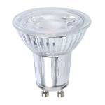 LED-plafondlamp Majano transparant glas/metaal - 4 lichtbronnen