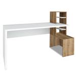 Bureau Jurien Blanc / Imitation noyer