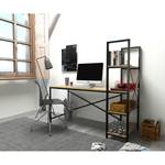 Bureau Living Imitation chêne / Noir