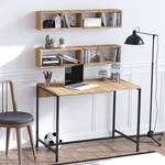 Bureauset Cushy (3-delig) eikenhouten look/zwart