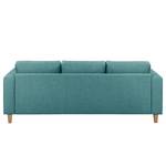 3-Sitzer Sofa MAISON Webstoff Lark: Petrol - Ohne Schlaffunktion