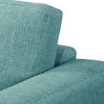 3-Sitzer Sofa MAISON Webstoff Lark: Petrol - Ohne Schlaffunktion
