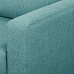 3-Sitzer Sofa MAISON Webstoff Lark: Petrol - Ohne Schlaffunktion
