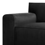 Sofa Bramming (3-Sitzer) Samt Juna: Anthrazit - Breite: 210 cm