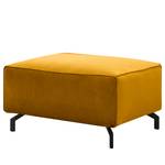 Gestoffeerde hocker Bramming fluweel - Velours Juna: Goud