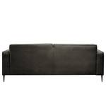 Sofa Chaides (3-Sitzer) Antiklederlook - Mischgewebe Bulan: Anthrazit - Breite: 228 cm