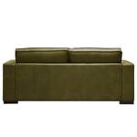 Sofa Locana (2-Sitzer) Echtleder Bulle: Olive