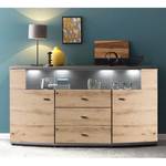 Sideboard Intento II Eiche Artisan Dekor / Anthrazit