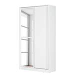 Armoire à portes coulissantes Digras Blanc - 120 x 50 cm