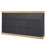 Sideboard Maiossa II Anthrazit / Eiche Dekor