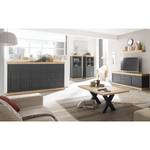 Sideboard Maiossa II Anthrazit / Eiche Dekor