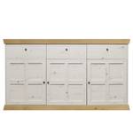 Dressoir Maiossa II witte pijnboomhouten look/Artisan eikenhouten look - Witte pijnboomhouten look/Navarra eikenhoutkleurig