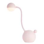 Lampada da tavolo a LED Bowling Silicone - 1 punto luce - Baby rosa
