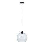 Hanglamp Nelios transparant glas/staal - 1 lichtbron