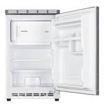 Cuisine Cano II Appareils électroménagers inclus - Blanc / Imitation chêne foncé - Largeur : 150 cm - Vitrocéramique