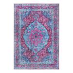Kurzflorteppich Mystic Polyester - Blau / Pink - 120 x 170 cm