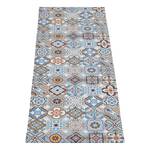 Loper Marrakesch polyvinylchloride - blauw - Blauw/beige - 70 x 200 cm