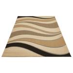 Laagpolig vloerkleed Castell II polypropeen - beige - 120 x 170 cm