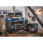 Bureau d’angle Halling Éclairage LED - Noir