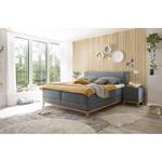 Boxspringbett Andresito Bouclé Stoff Raya: Anthrazit