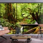 Vlies-fotobehang Forest Brook vlies - groen - 200 x 140 cm