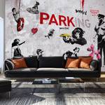 Vlies Fototapete Banksy Diversity Vlies - Mehrfarbig - 400 x 280 cm