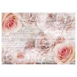 Fotomurale Rose Work Tessuto non tessuto - Rosa - 300 x 210 cm