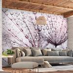 Vlies-fotobehang Rainy Time vlies - roze - 450 x 315 cm