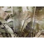 Papier peint intissé Banana Jungle Intissé - Vert - 250 x 175 cm