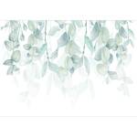 Vlies-fotobehang Pastel Flora vlies - beige/groen - 400 x 280 cm