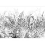 Papier peint intissé Magic Grove Intissé - Noir / Blanc - 400 x 280 cm