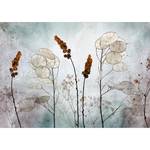 Papier peint intissé Lunaria in Meadow Intissé - Multicolore - 100 x 70 cm
