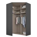 Eckschrank SKØP pure Graphit - 127 x 222 cm