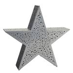 LED-Dekostern Silver Star Metal / Kunststoff - Silber