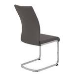 Chaise cantilever Mebane Gris - Lot de 2