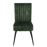 Gestoffeerde stoel Copine (set van 2) Vintage groen