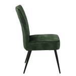 Chaises capitonnées Copine (lot de 2) Vert vintage