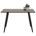 Eettafel Gander Artisan eikenhouten look/zwart