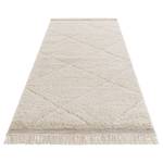 Hochflorteppich Danaki Polypropylen - Creme / Beige - 80 x 150 cm