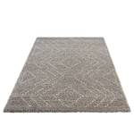 Hochflorteppich Toboso Polypropylen - Grau / Creme - 120 x 170 cm