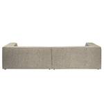 Grand canapé Big Cube Chenille - Tissu Chenille TSE: 42 pebble - Largeur : 270 cm - Sans coussin