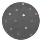 Tapis enfant Wheel II Polypropylène - Gris argenté - Diamètre : 160 cm