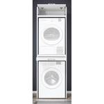 Armoire pour machine à laver Kielce III Blanc - Blanc