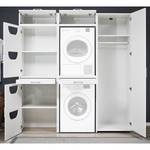 Armoire pour machine à laver Kielce VI Blanc - Blanc - Largeur : 194 cm