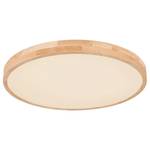 LED-plafondlamp Leanara II acrylglas/ijzer - 1 lichtbron - Bruin - Diameter: 73 cm