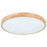 LED-plafondlamp Leanara II acrylglas/ijzer - 1 lichtbron - Bruin - Diameter: 73 cm