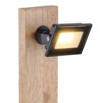 LED-tafellamp Joya ijzer/massief eikenhout - 1 lichtbron - Zwart